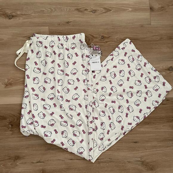 Forever 21 Hello Kitty and Friends Plus Pajama Pants 2X - Picture 1 of 6